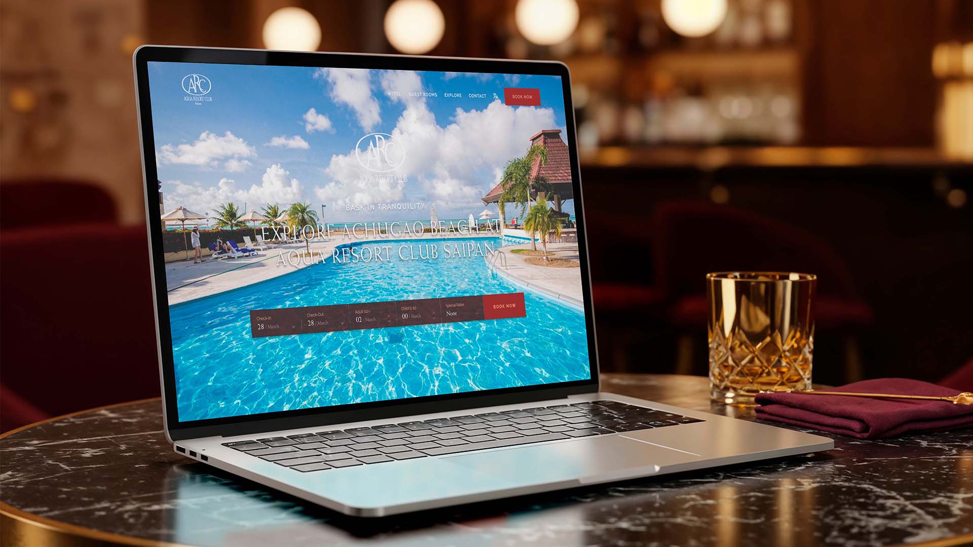 Aqua Resort Club Saipan Web Design Featured image of Aqua Resort Club Saipan Web Design
